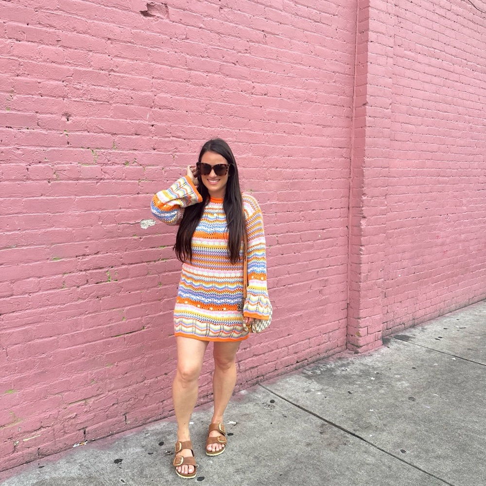 Crochet dress size small
